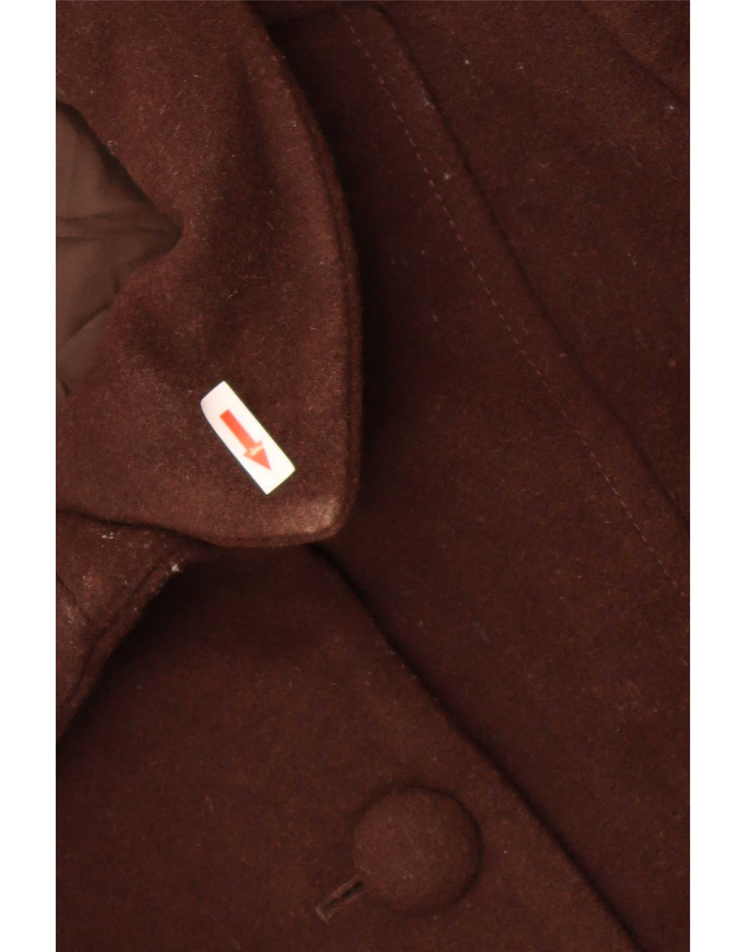 Marks & Spencer Womens Overcoat UK 18 XL Brown New Wool