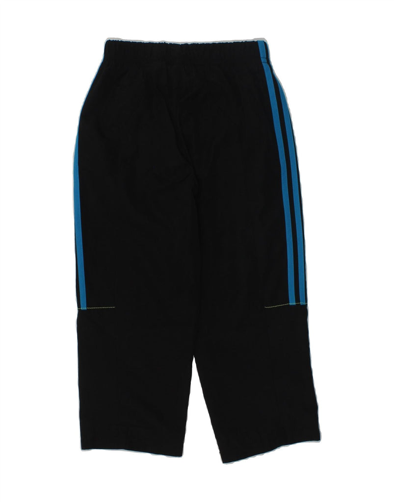 ADIDAS Boys Tracksuit Trousers 2-3 Years Black Polyester | Vintage Adidas | Thrift | Second-Hand Adidas | Used Clothing | Messina Hembry 