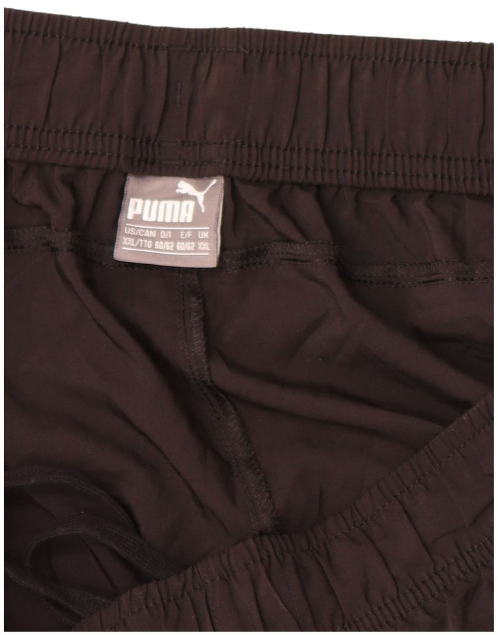 Puma Mens Tracksuit Trousers 2XL  Black Polyester