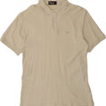 FILA Mens Polo Shirt IT 48 Medium Beige Vintage Fila and Second-Hand Fila from Messina Hembry 