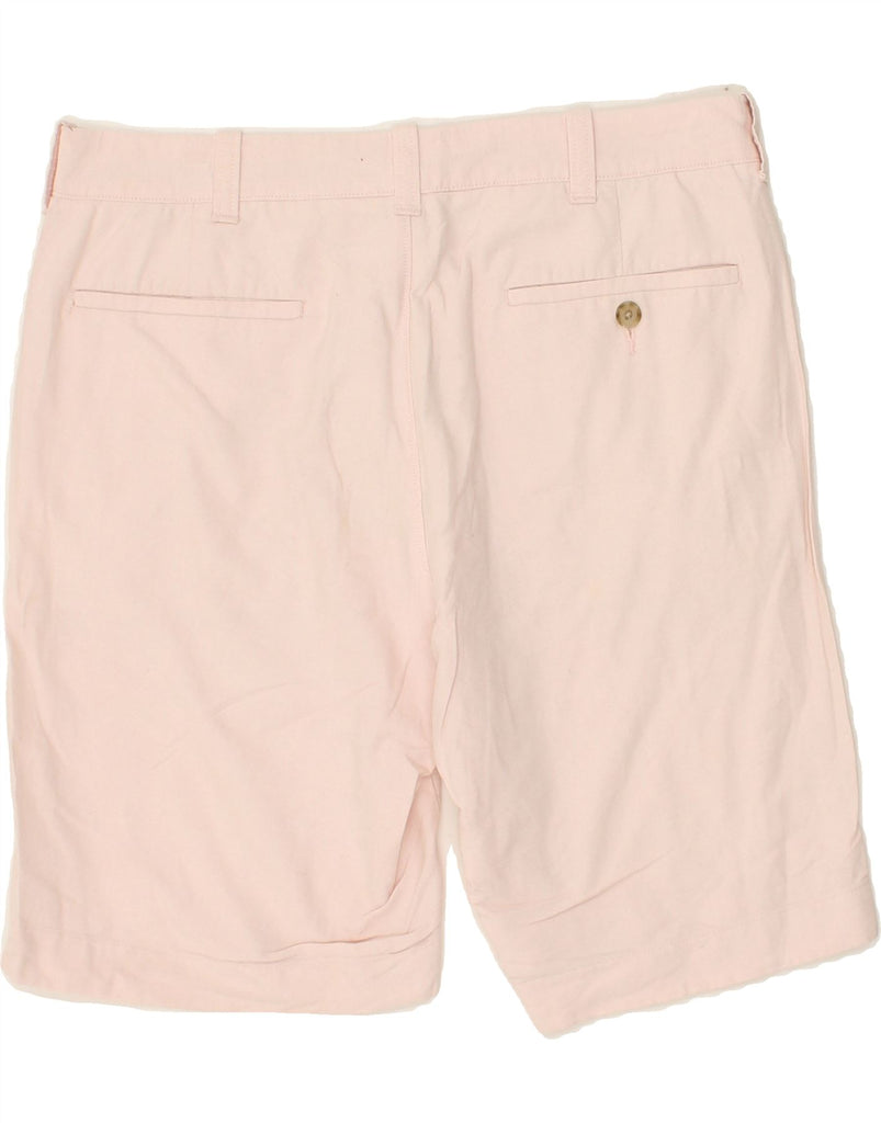 J. CREW Mens Chino Shorts W32 Medium Pink Cotton | Vintage J. Crew | Thrift | Second-Hand J. Crew | Used Clothing | Messina Hembry 