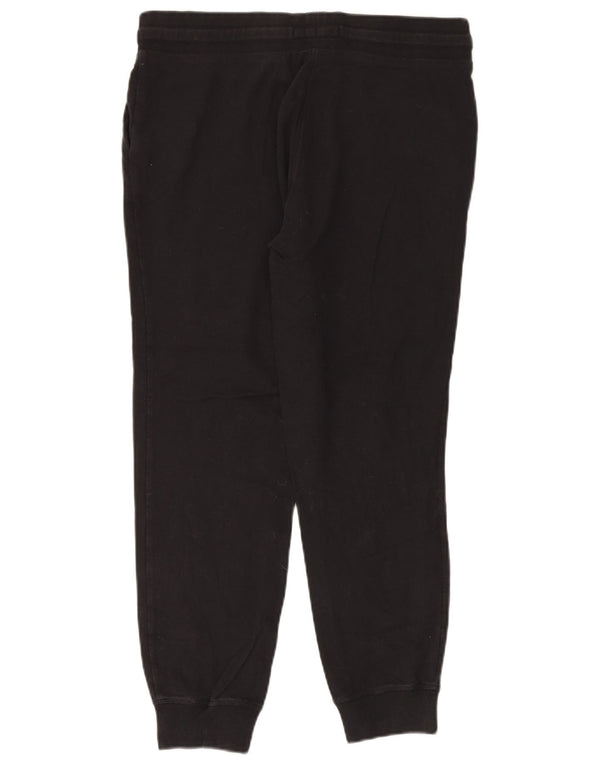 Jack Wills Womens Tracksuit Trousers Joggers UK 16 Large  Black Cotton