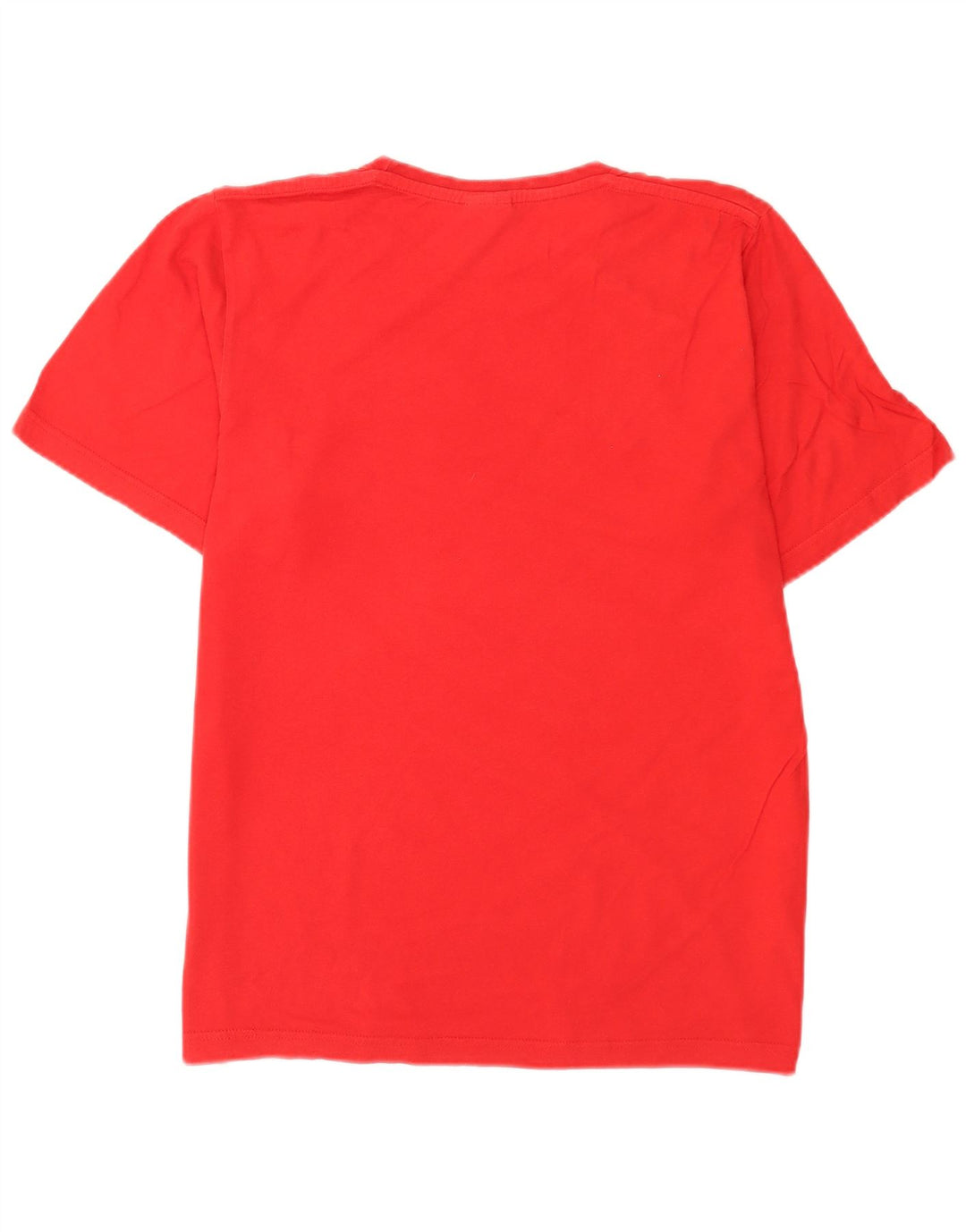 Adidas Mens Graphic T-Shirt Top Medium Red Cotton
