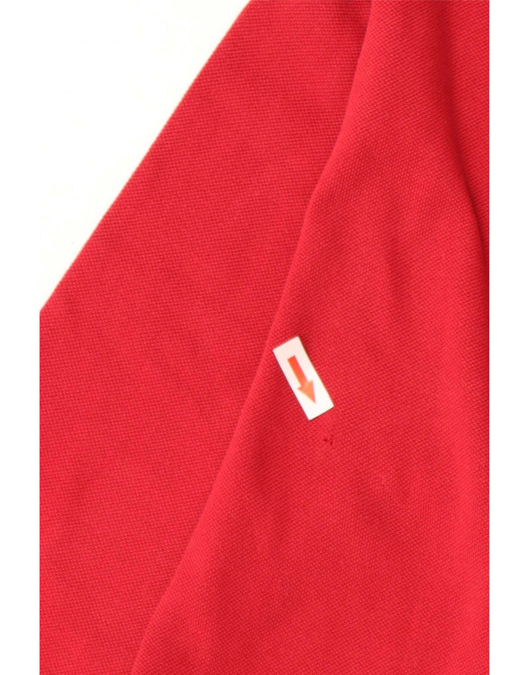 Kappa Mens Long Sleeve Polo Shirt Large Red Cotton