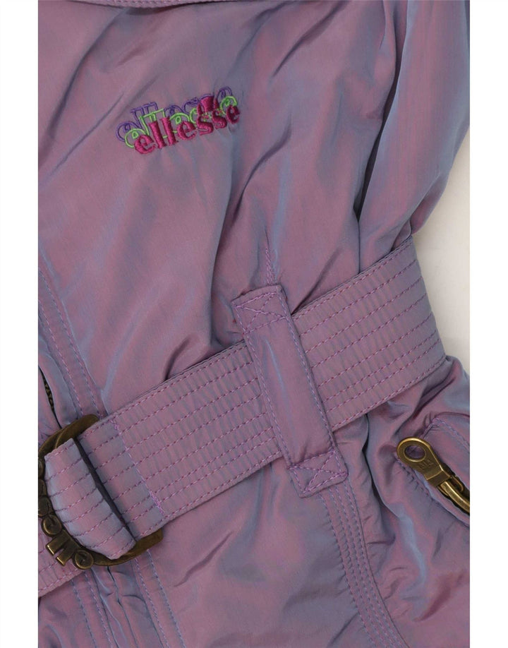 Ellesse Womens Ski Jumpsuit UK 14 Medium Purple