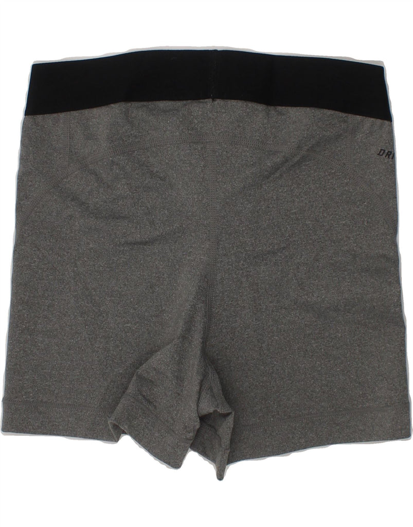 NIKE Boys Dri Fit Sport Shorts 9-10 Years Small Grey Polyester Vintage Nike and Second-Hand Nike from Messina Hembry 