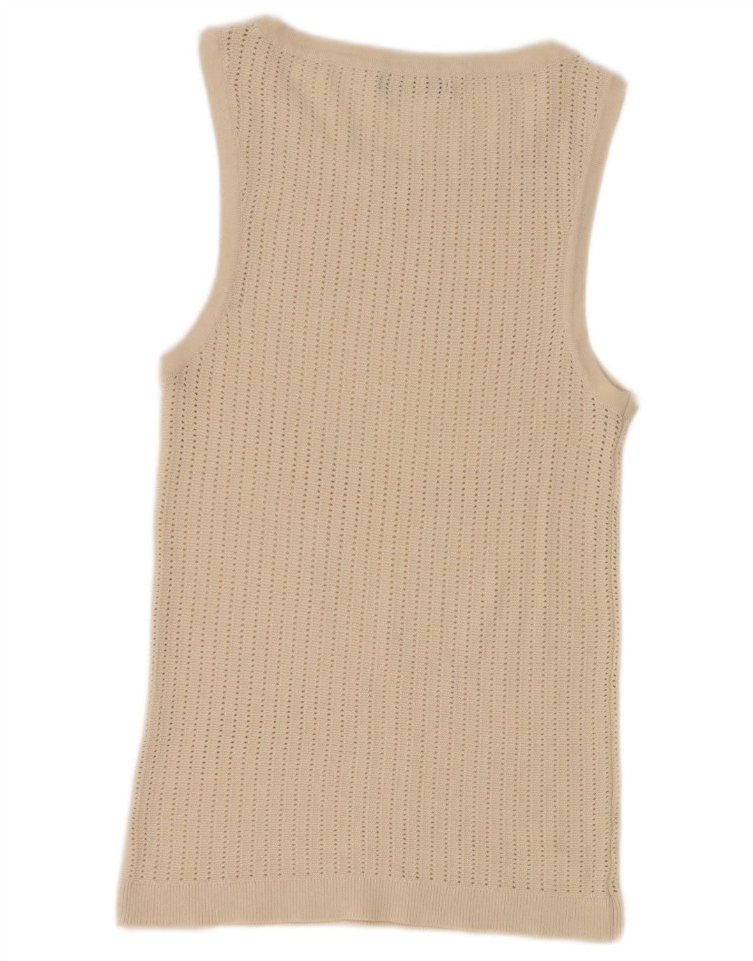 Zara Womens Vest Tank Top UK 8 Small Beige