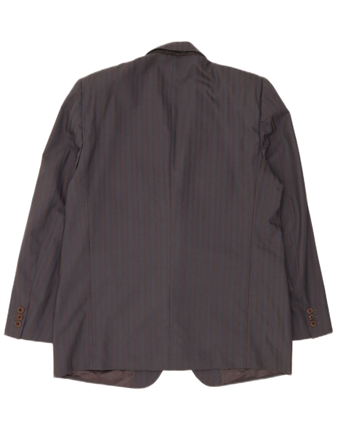 Pierre Cardin Mens 2 Button Blazer Jacket IT 54 2XL Grey Striped