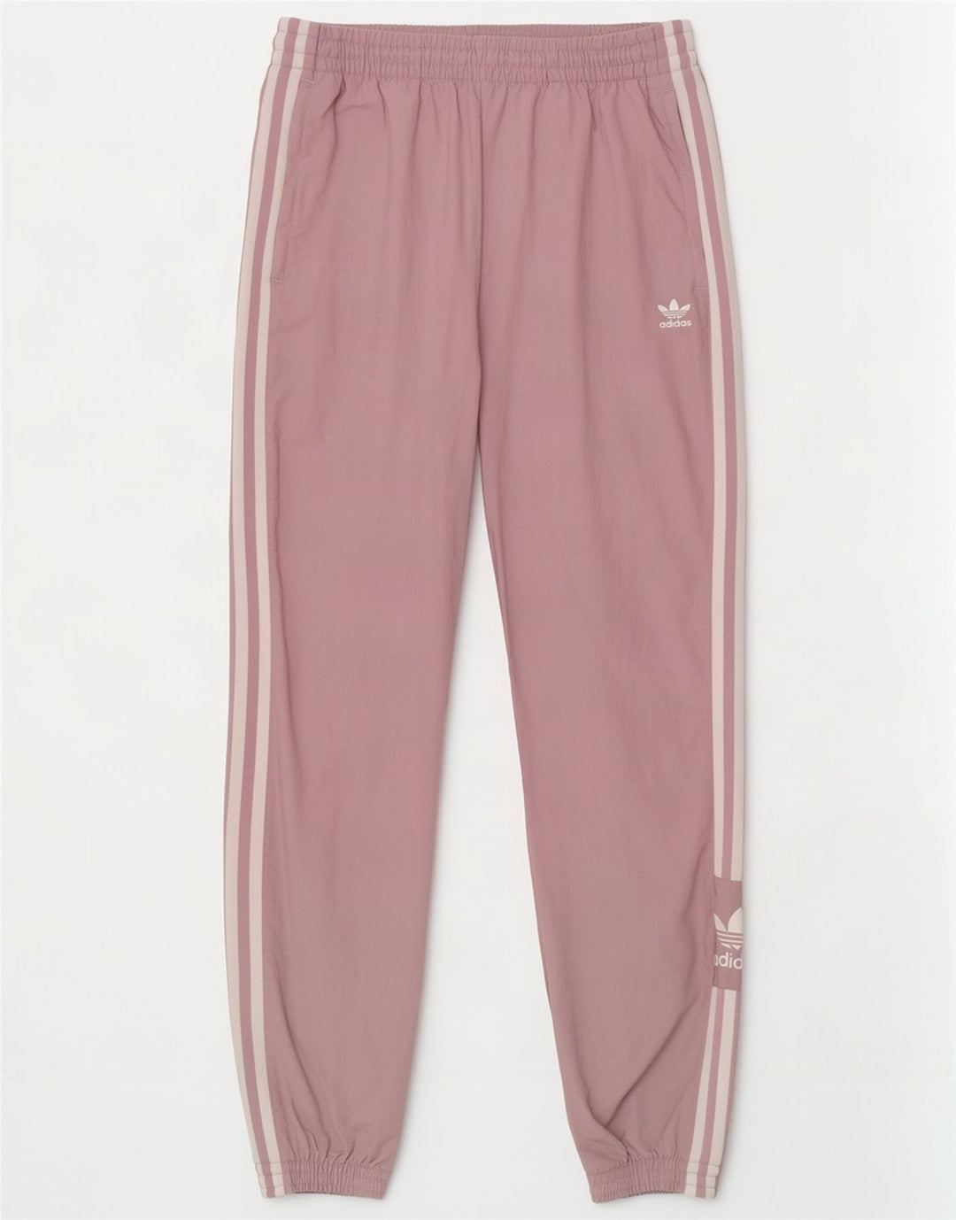 Adidas Womens Tracksuit Trousers UK 14 Medium Purple Nylon