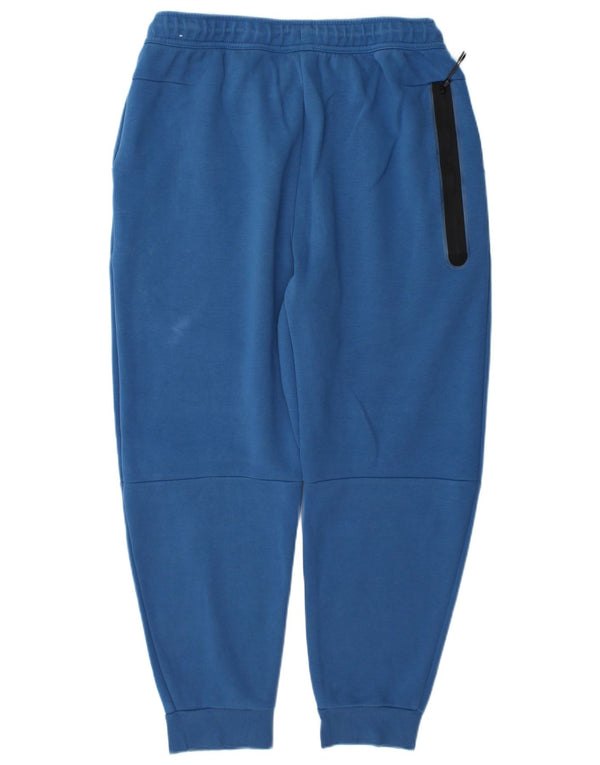 Nike Mens Tracksuit Trousers Joggers XL Blue Cotton
