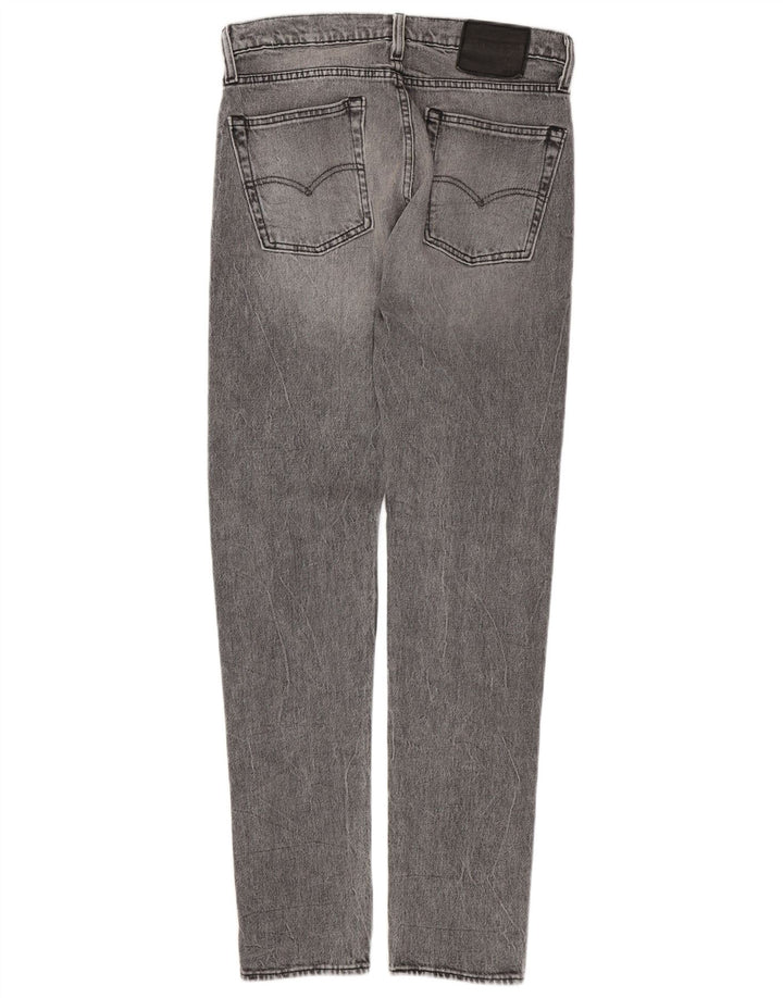 LEVI'S Mens 510 Skinny Jeans W30 L34 Grey Cotton