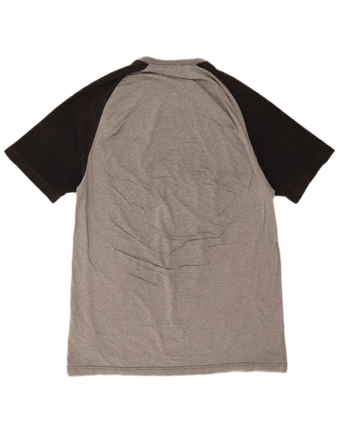 Nike Mens Graphic T-Shirt Top Large Grey Colourblock Cotton