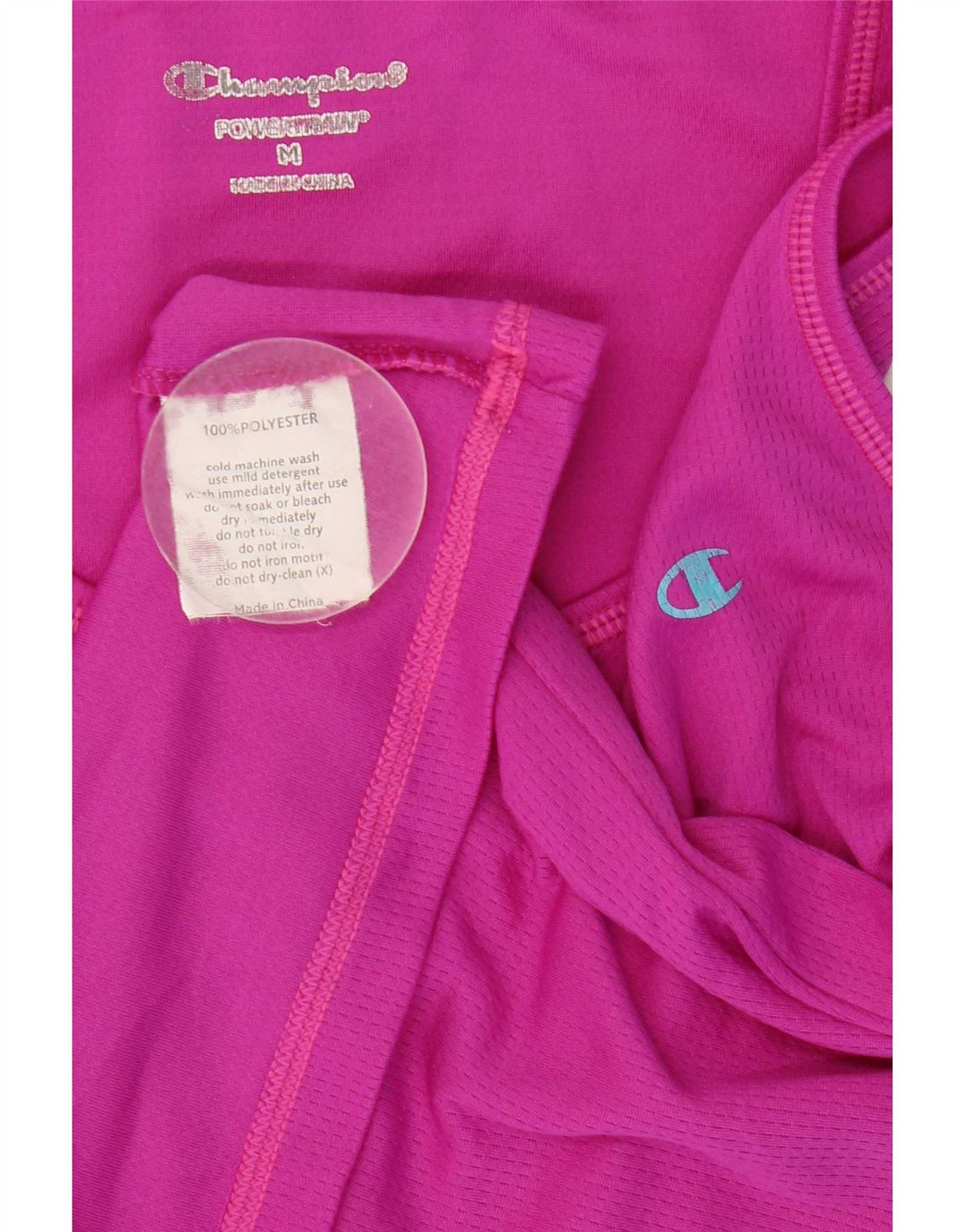 Champion Womens Vest Top UK 12 Medium Pink Polyester