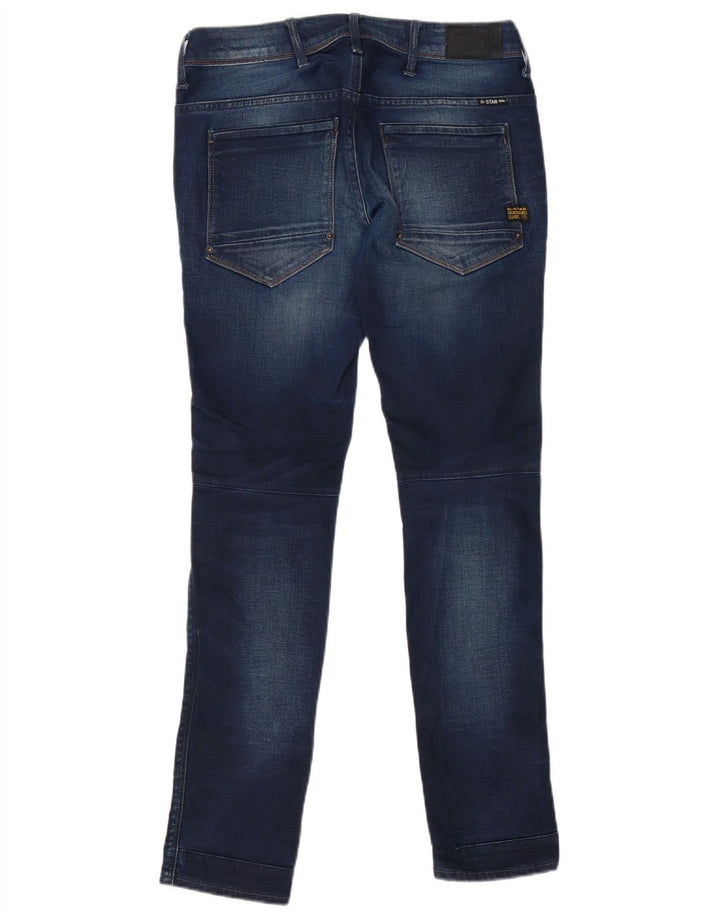 G-Star Womens Slim Jeans W27 L32 Navy Blue Cotton