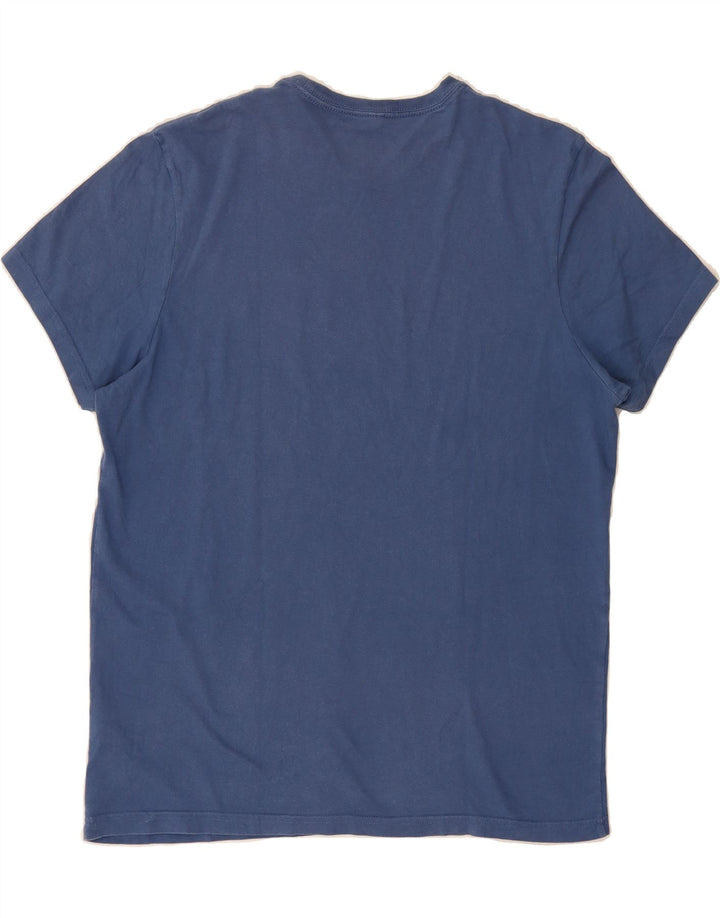 JACK WILLS Mens Classic Fit T-Shirt Top Large Blue Cotton Vintage Jack Wills and Second-Hand Jack Wills from Messina Hembry 