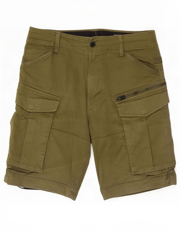 G-Star Mens Cargo Shorts Medium W30 Khaki
