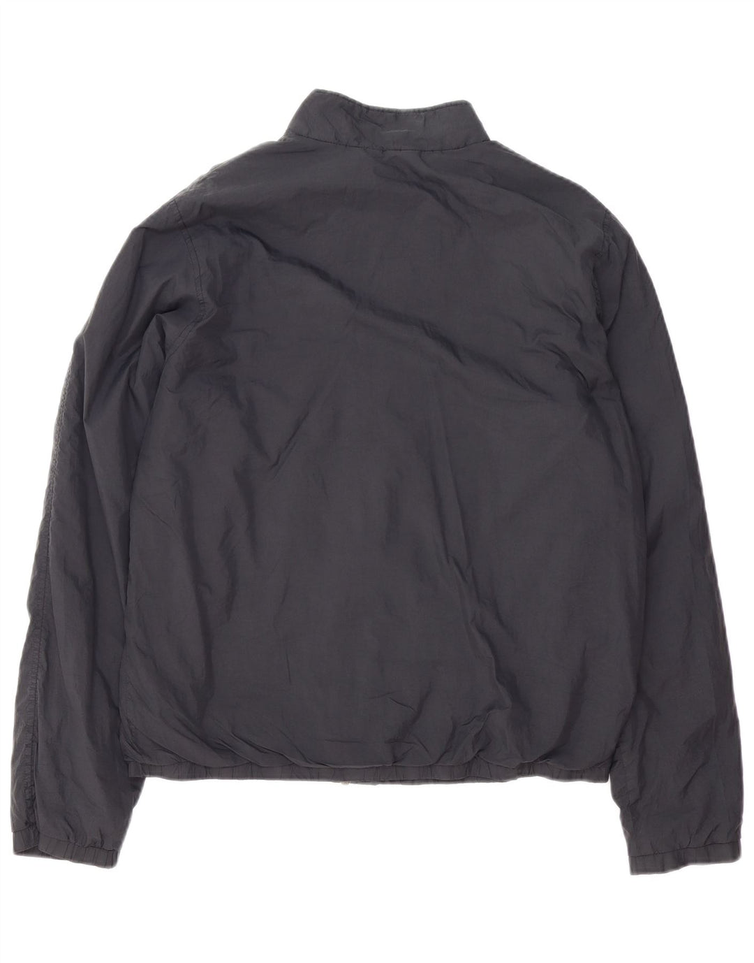 LACOSTE Mens Bomber Jacket Size 5 Large Black Polyamide