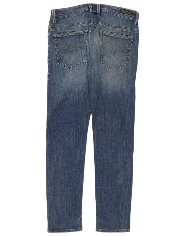 Diesel Mens Slim Jeans W32 L31 Blue Cotton