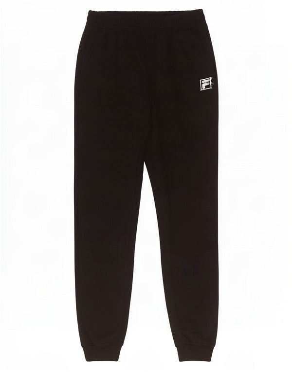 Fila Boys Tracksuit Trousers Joggers 13-14 Years Black