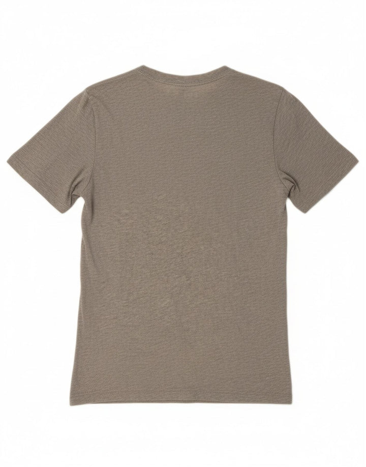 NIKE Mens Coupe Standard Standard Fit Graphic T-Shirt Top Small Grey