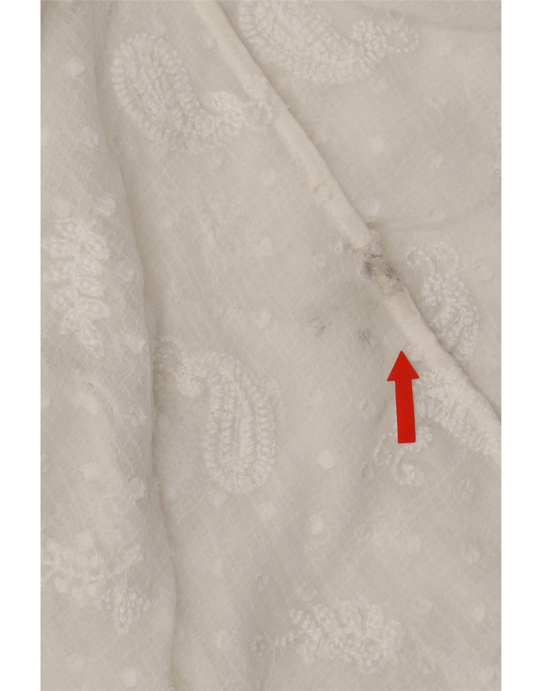 Zara Womens See Through Maxi Dress UK 8 Small White Paisley Polyester
