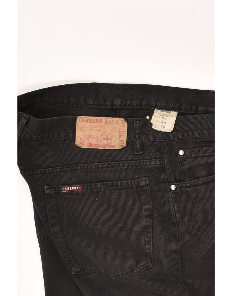 CARRERA Mens 700 Straight Jeans W38 L31 Black Cotton | Vintage Carrera | Thrift | Second-Hand Carrera | Used Clothing | Messina Hembry 