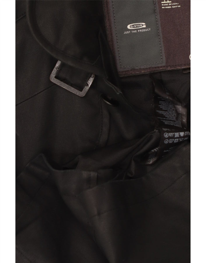 G-Star Mens Utility Jacket UK 38 Medium Black Cotton