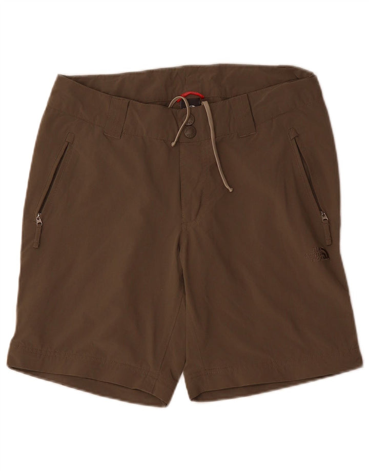 The North Face Womens Shorts US 8 Medium W30 Brown Nylon