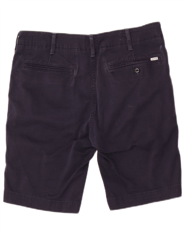 Levi's Mens Chino Shorts W31 Medium Navy Blue Cotton