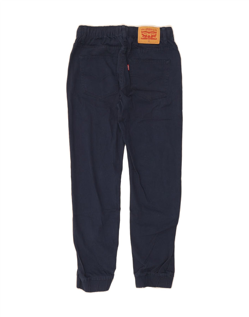 LEVI'S Boys Tracksuit Trousers Joggers 13-14 Years Large  Navy Blue Cotton Vintage Levi's and Second-Hand Levi's from Messina Hembry 