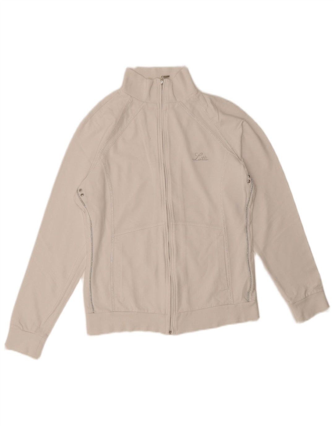 Lotto Womens Tracksuit Top Jacket UK 14 Large White
