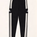 Adidas Mens Aeroready Tracksuit Trousers Small Black Colourblock Polyester