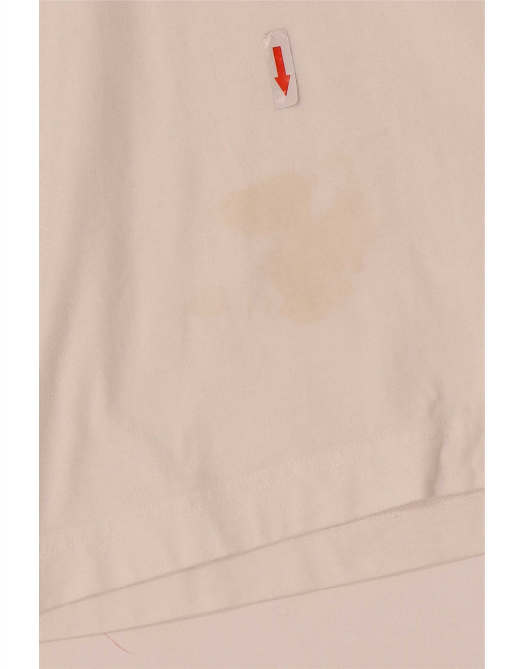 Kappa Mens Graphic Polo Shirt Large White Colourblock Cotton