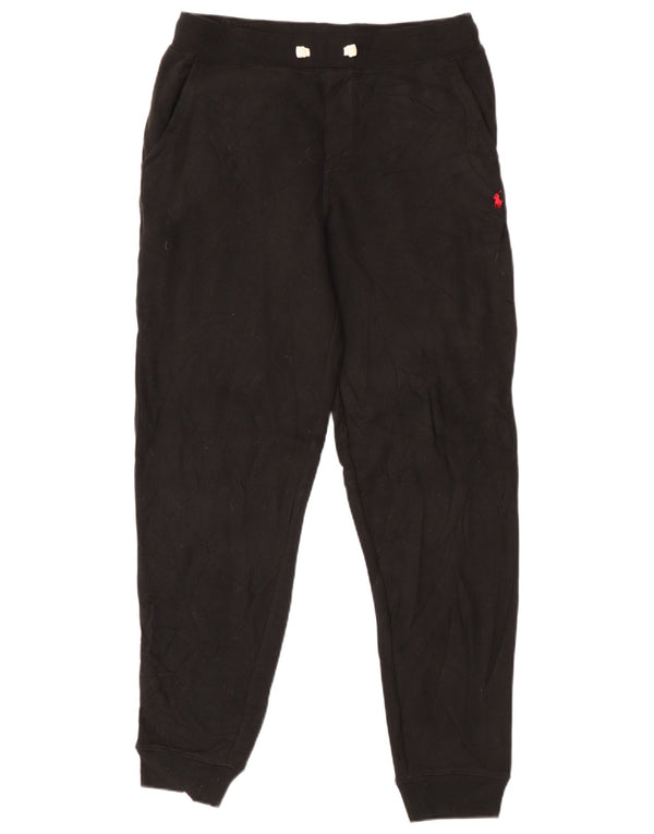 Polo Ralph Lauren Boys Tracksuit Trousers Joggers 14-15 Years Large Black