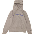 CHAMPION Mens Graphic Hoodie Jumper Medium Grey Cotton Vintage Champion and Second-Hand Champion from Messina Hembry 