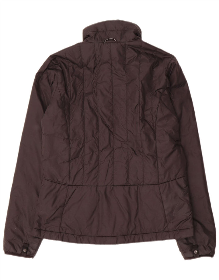 The North Face Womens Padded Jacket UK 12 Medium Black Nylon