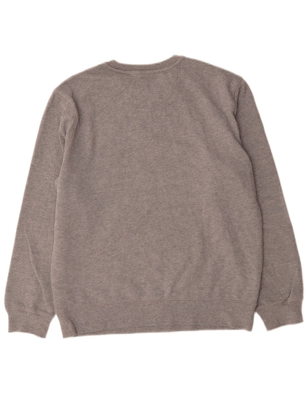 Dkny Mens Graphic Sweatshirt Jumper Medium Grey Flecked Cotton