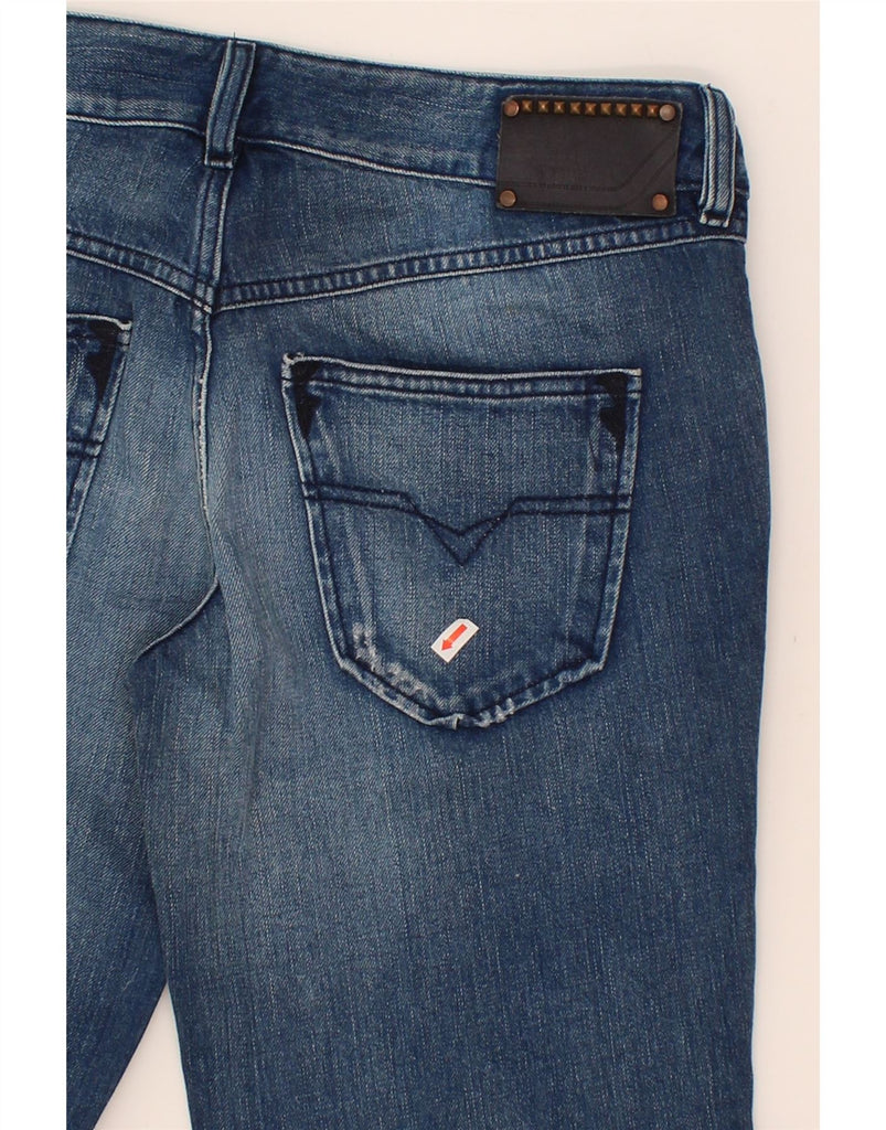 DIESEL Womens Vixy Straight Jeans W28 L30 Blue Cotton Vintage Diesel and Second-Hand Diesel from Messina Hembry 