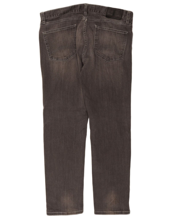 Tommy Hilfiger Mens Slim Jeans W36 L30 Grey Cotton