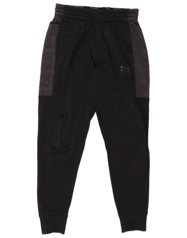Under Armour Mens Cold Gear Tracksuit Trousers Joggers Small Black