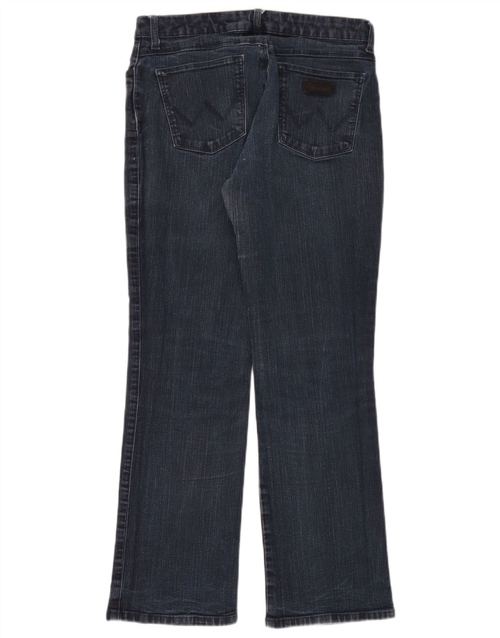 Wrangler Womens TIna Bootcut Jeans W31 L30 Blue Cotton