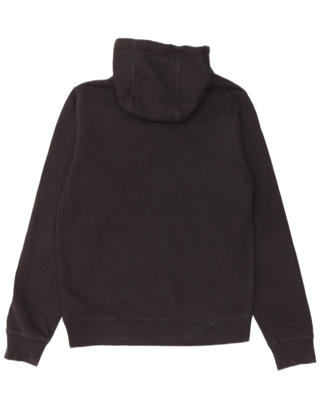 Nike Mens Graphic Hoodie Jumper Small Black Cotton
