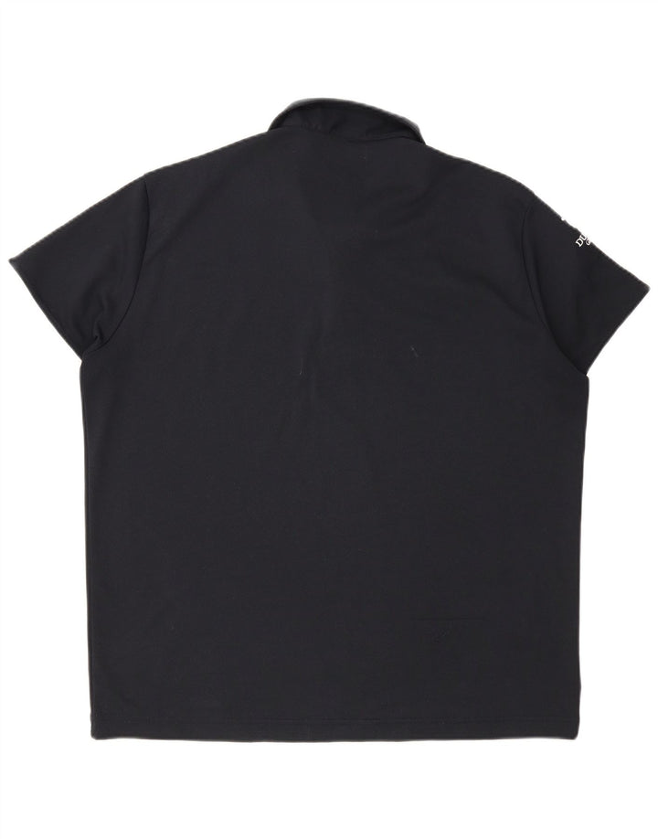 AUSTRALIAN L'ALPINA Mens Polo Shirt 2XL Navy Blue Polyester