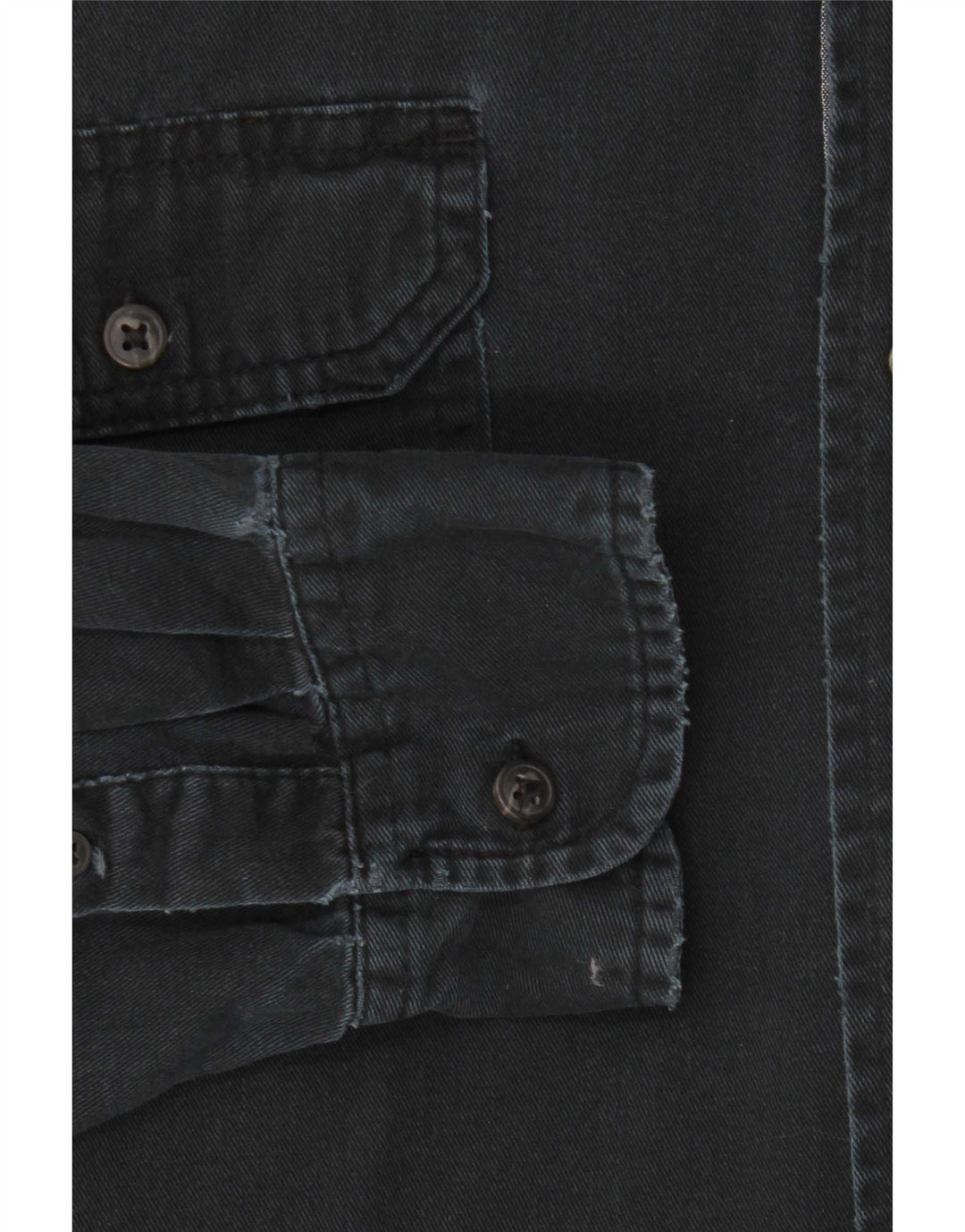 Wrangler Mens Shirt 2XL Navy Blue Cotton
