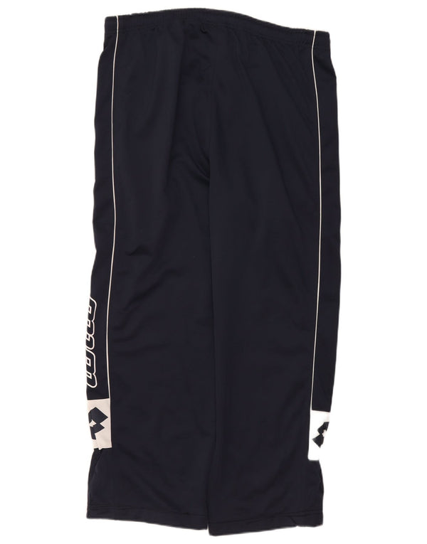 Lotto Mens Graphic Tracksuit Trousers UK 42/44 XL Navy Blue Polyester