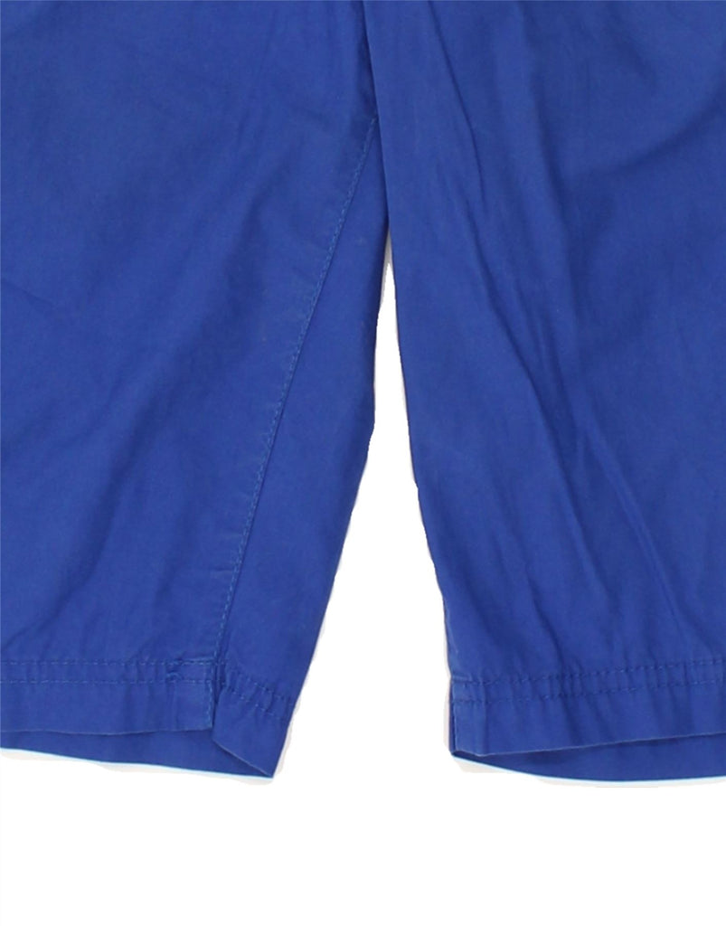 BENETTON Boys Chino Shorts 15-16 Years W29  Blue Cotton | Vintage Benetton | Thrift | Second-Hand Benetton | Used Clothing | Messina Hembry 