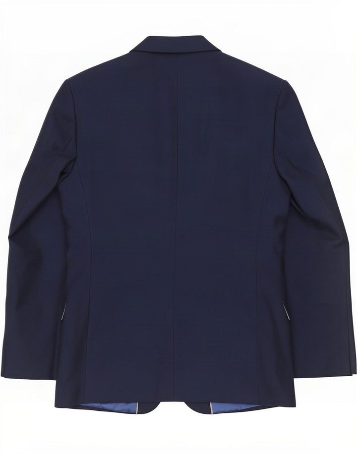 Marks & Spencer Mens 2 Button Blazer Jacket UK 38 Medium Navy Blue