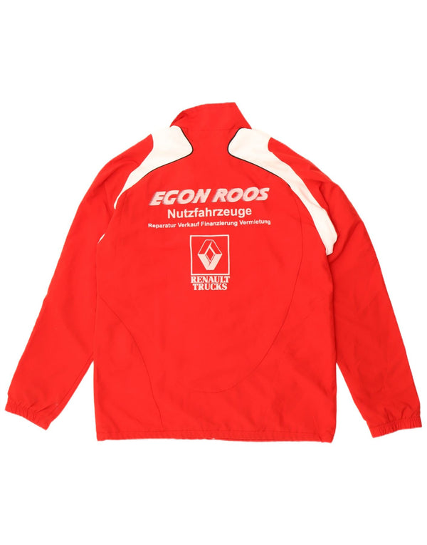 Adidas Mens Graphic Tracksuit Top Jacket UK 40/42 Medium Red Colourblock