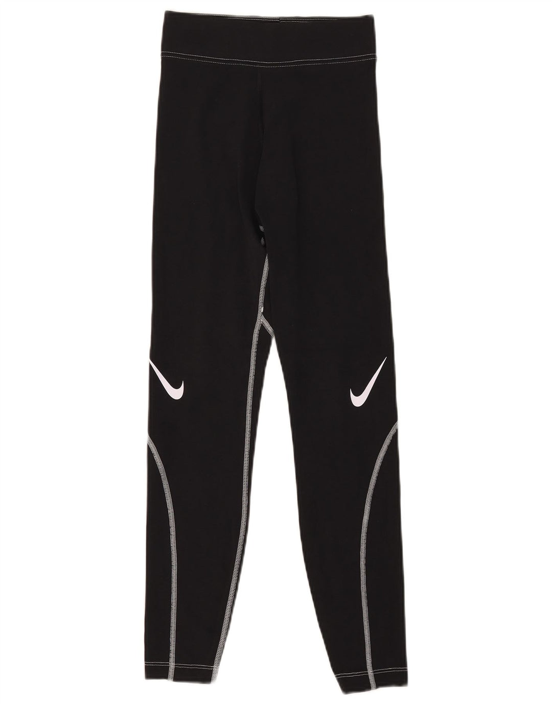 Nike Womens Graphic Leggings UK 4 XS  Black
