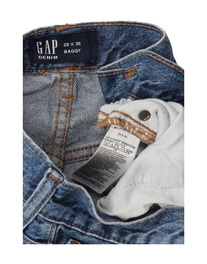 Gap Womens Loose Jeans W29 L30 Navy Blue Cotton